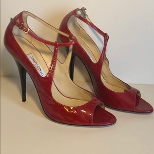 Jimmy Choo Red Pumps